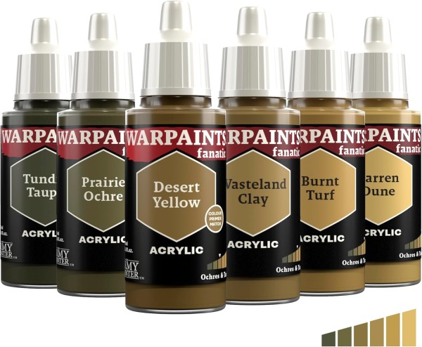 Triade Ochres & Tans - Warpaints Fanatic