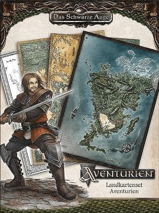 DSA5 Landkartenset Aventurien -2. überarbeitete Auflage-