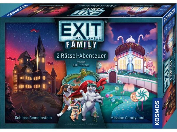 EXIT - Das Spiel - Family: Schloss Gemeinstein/Mission Candyland