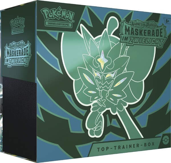 Pokémon KP06 Maskerade im Zwielicht Top-Trainer Box