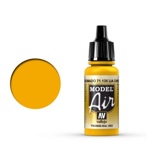 Vallejo Model Air: 71135 Chrome Yellow 17 ml