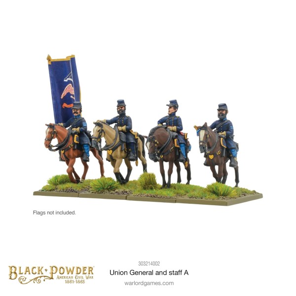 Black Powder ACW Union General and Staff