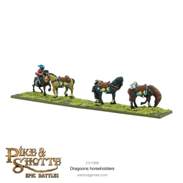 Pike & Schotte Epic Battles Dragoons horseholders