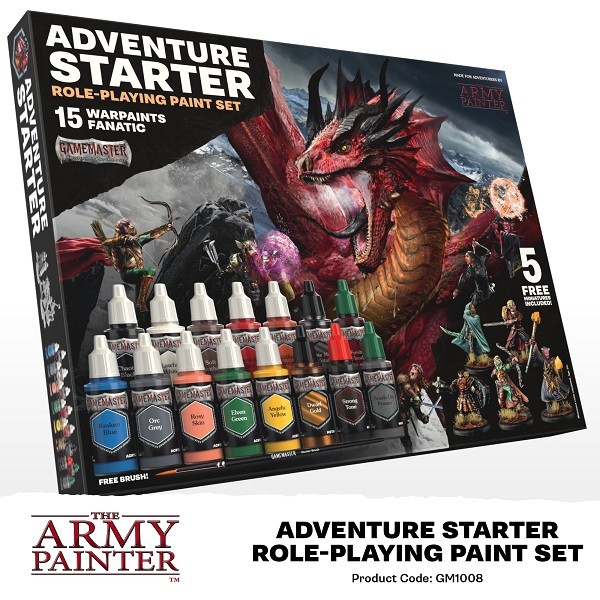 GameMaster: Adventure Starter Role-playing Paint Set - Warpaints Fanatic