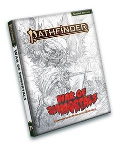 Pathfinder 2. Edition RPG: War of Immortals Sketch Cover Edition (EN)