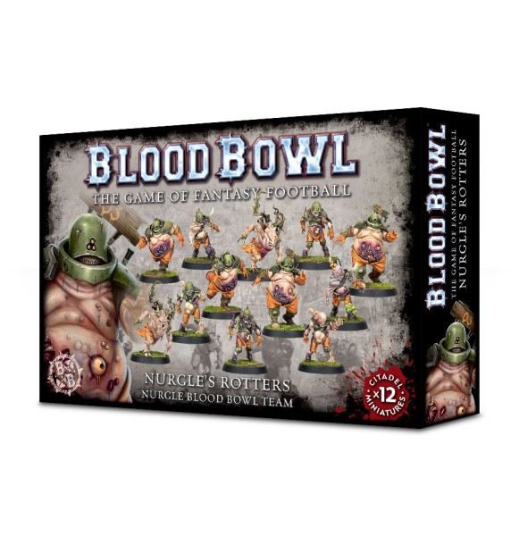 Blood Bowl Nurgle's Rotters Team