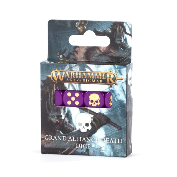 Grand Alliance Death Dice Set - 4th Edition