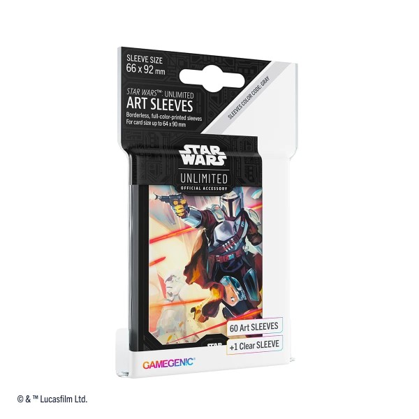 Star Wars: Unlimited Art Sleeves – Mandalorian