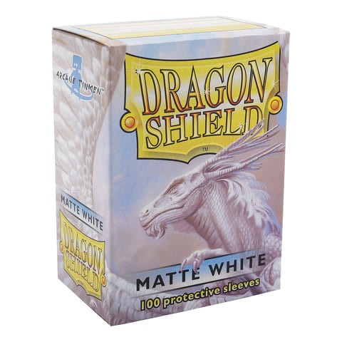 Dragon Shield Matte: White (100 Stück)