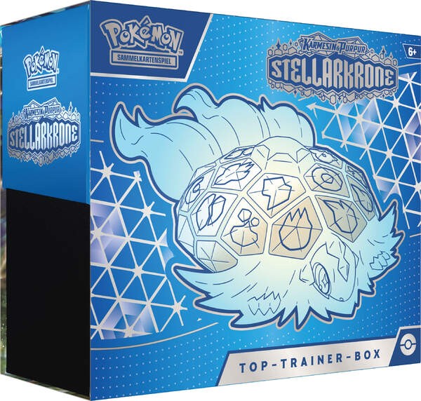 Pokémon - Top-Trainer-Box Karmesin & Purpur - Stellarkrone (DE)