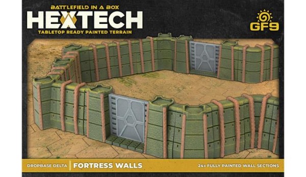 Trinity City: Dropbase Delta Fortress Walls (x26)