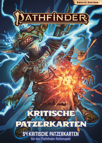 Pathfinder 2. Edition - Kritische Patzerkarten