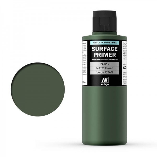 Vallejo Surface Primer Nato Green (200ml)