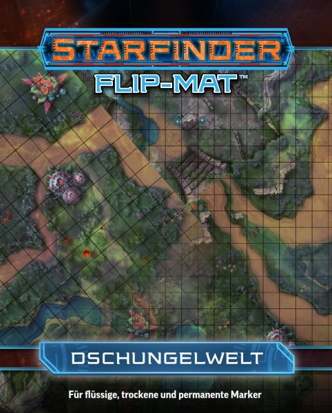 Starfinder Flip-Mat: Dschungelplanet