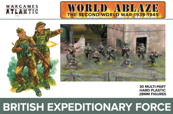 Wargames Atlantic: British Expeditionary Force (x30 Plastik)