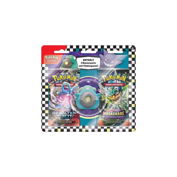 Pokémon - Back to School Eraser Blister (DE) 2024