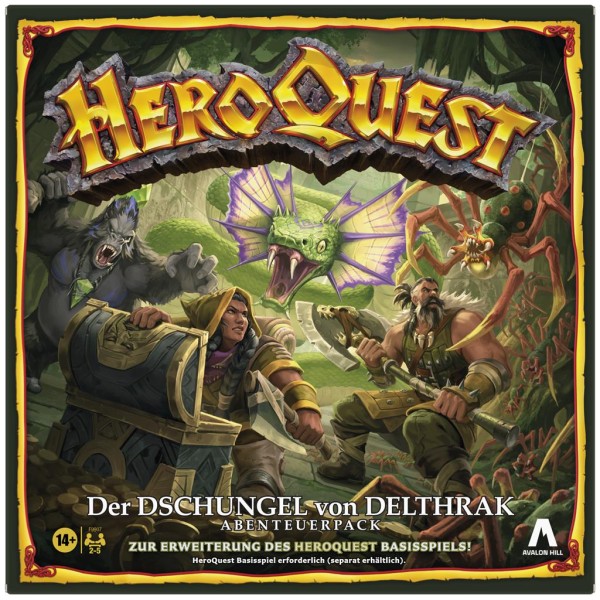 HeroQuest Der Dschungel von Delthrak - Abenteuerpack (DE)