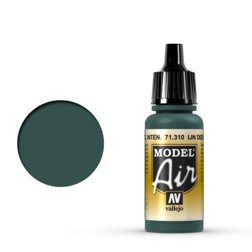 Vallejo Model Air: 71310 IJN Deep Dark Green 17ml