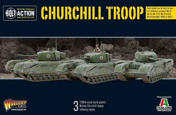 Bolt Action: British Churchill Troop