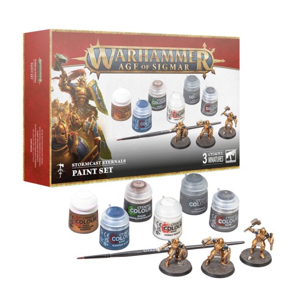 Age of Sigmar: Stormcast Eternal Paint Set