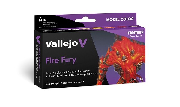 Model Color: Fire Fury (6 Farben)