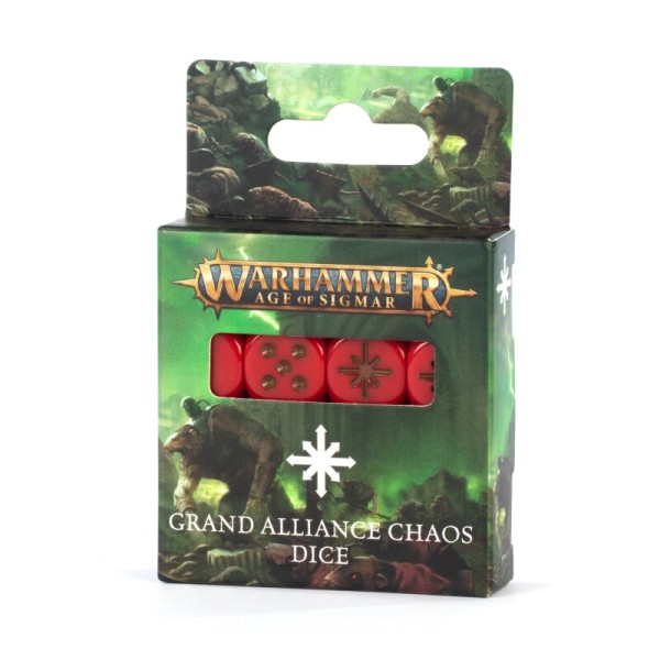 Grand Alliance Chaos Dice Set - 4th Edition